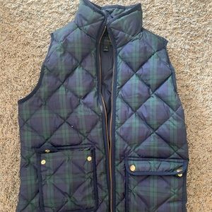 J. Crew Plaid Vest